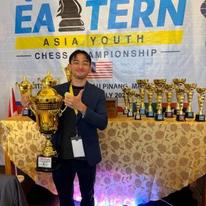 Series Chess Set Golden Rosewood & Boxwood 123